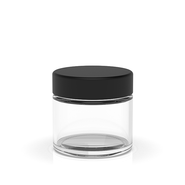 2oz Child Resistant Glass Jars