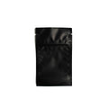 4x5+2 matte black child-resistant grip and pull barrier bag