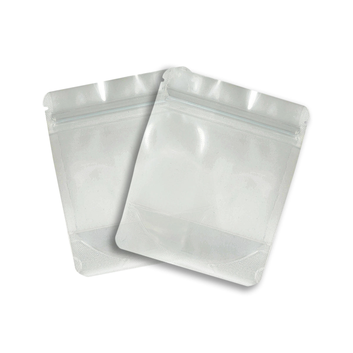 4x5+2 rounded corner clear resealable barrier bag