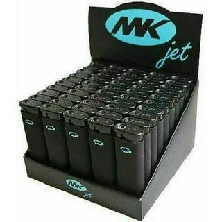 MK Jet Windproof Black Lighters