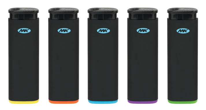 MK Jet Windproof Black Lighters