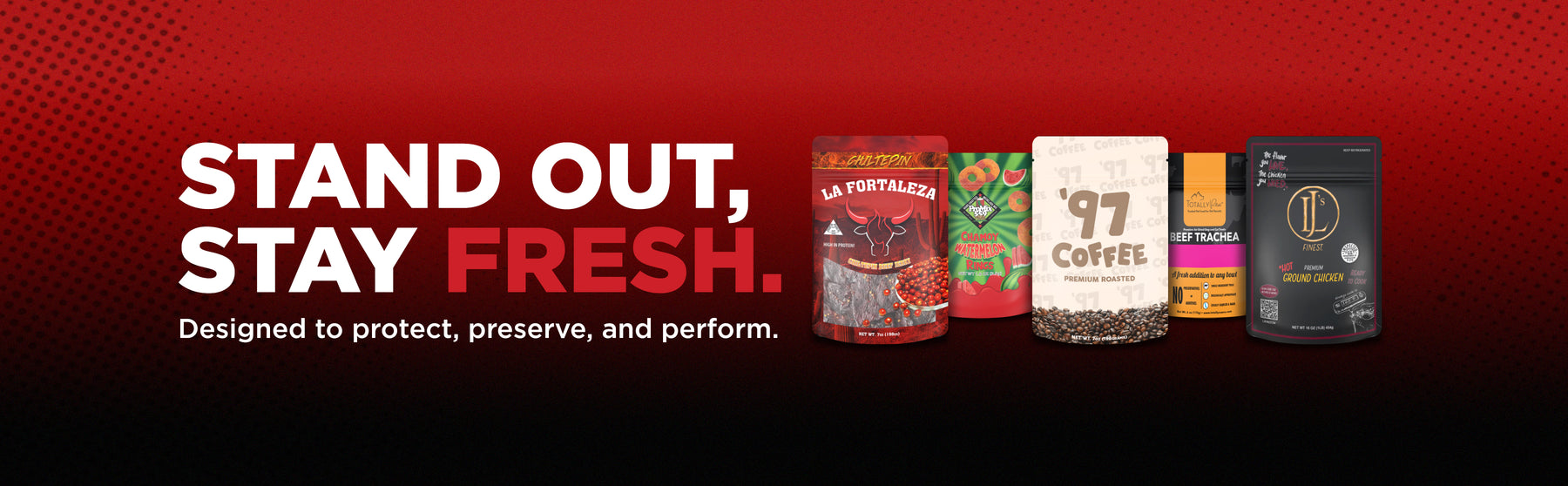 Custom mylar bags for food and snack brands — Pro Pack Supply San Bernardino