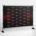 Step and Repeat Backdrop 10x8 B2Sign