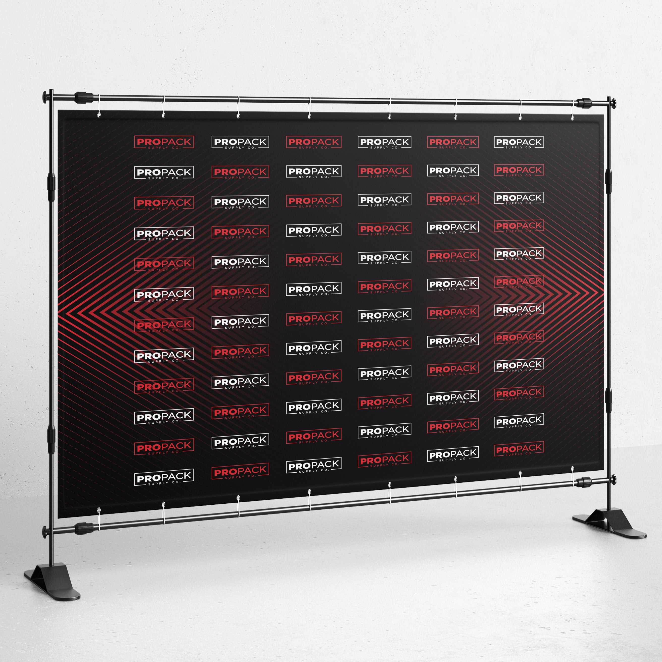 Step and Repeat Backdrop 10x8 B2Sign