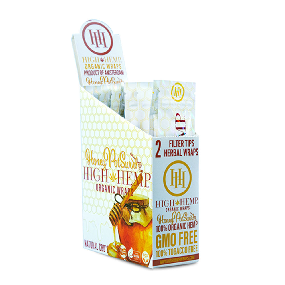 High Hemp Wraps Honey Pot Swirl