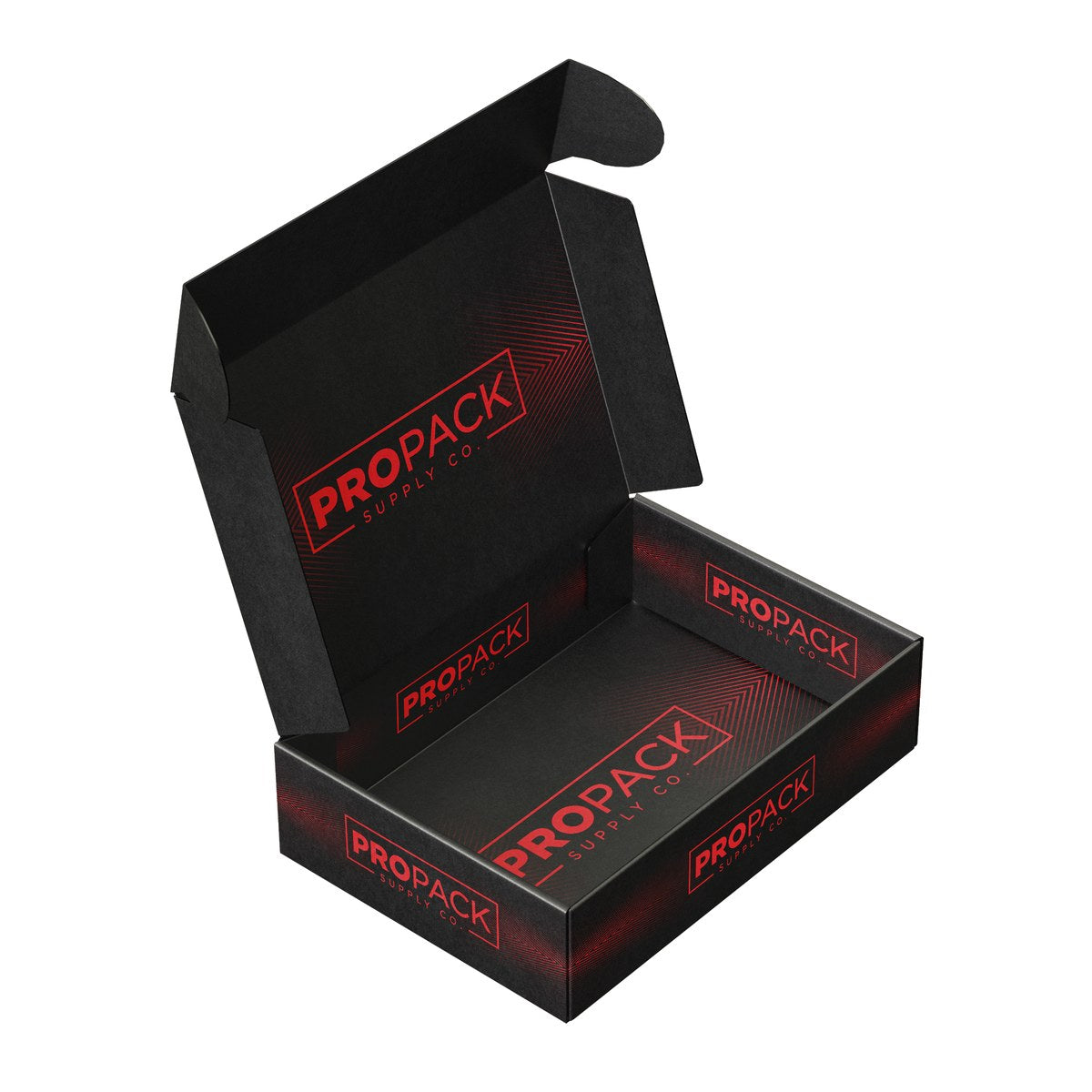 Custom printed mailer box with double-sided branding — ecommerce shipping boxes by Pro Pack Supply, San Bernardino CA