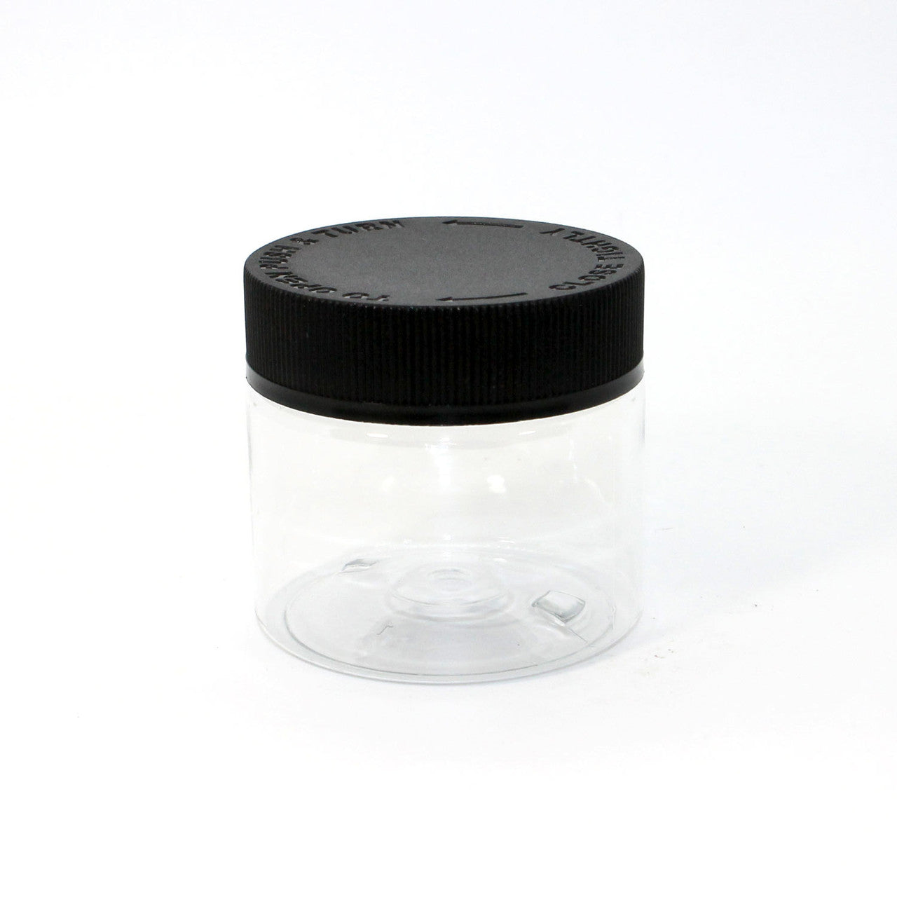 3oz PET Child Resistant Jars Clear