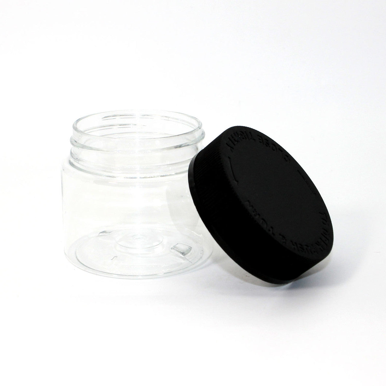 3oz PET Child Resistant Jars Clear