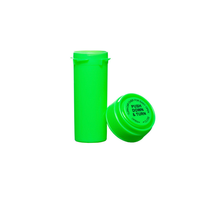 20 Dram Green Reversible Cap Vials