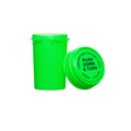 20 Dram Green Reversible Cap Vials