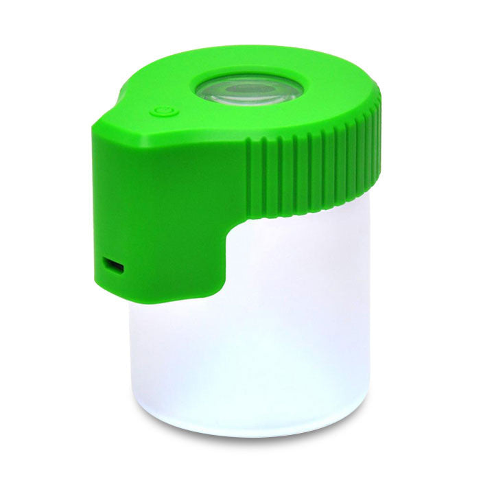 LED Glass Jars with Magnifier