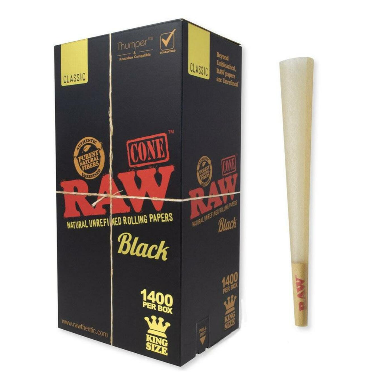 Raw Cones Black Edition King 109MM