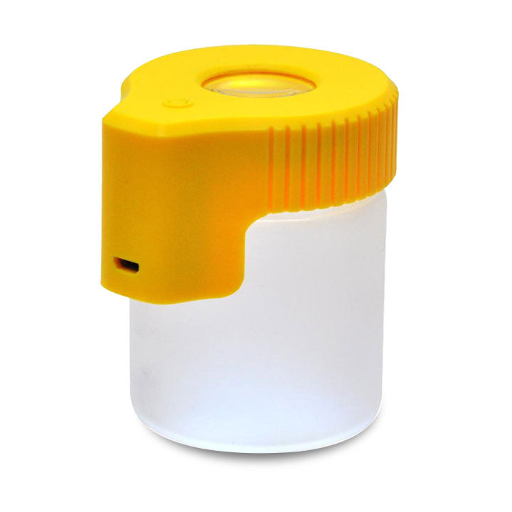 LED Glass Jars with Magnifier