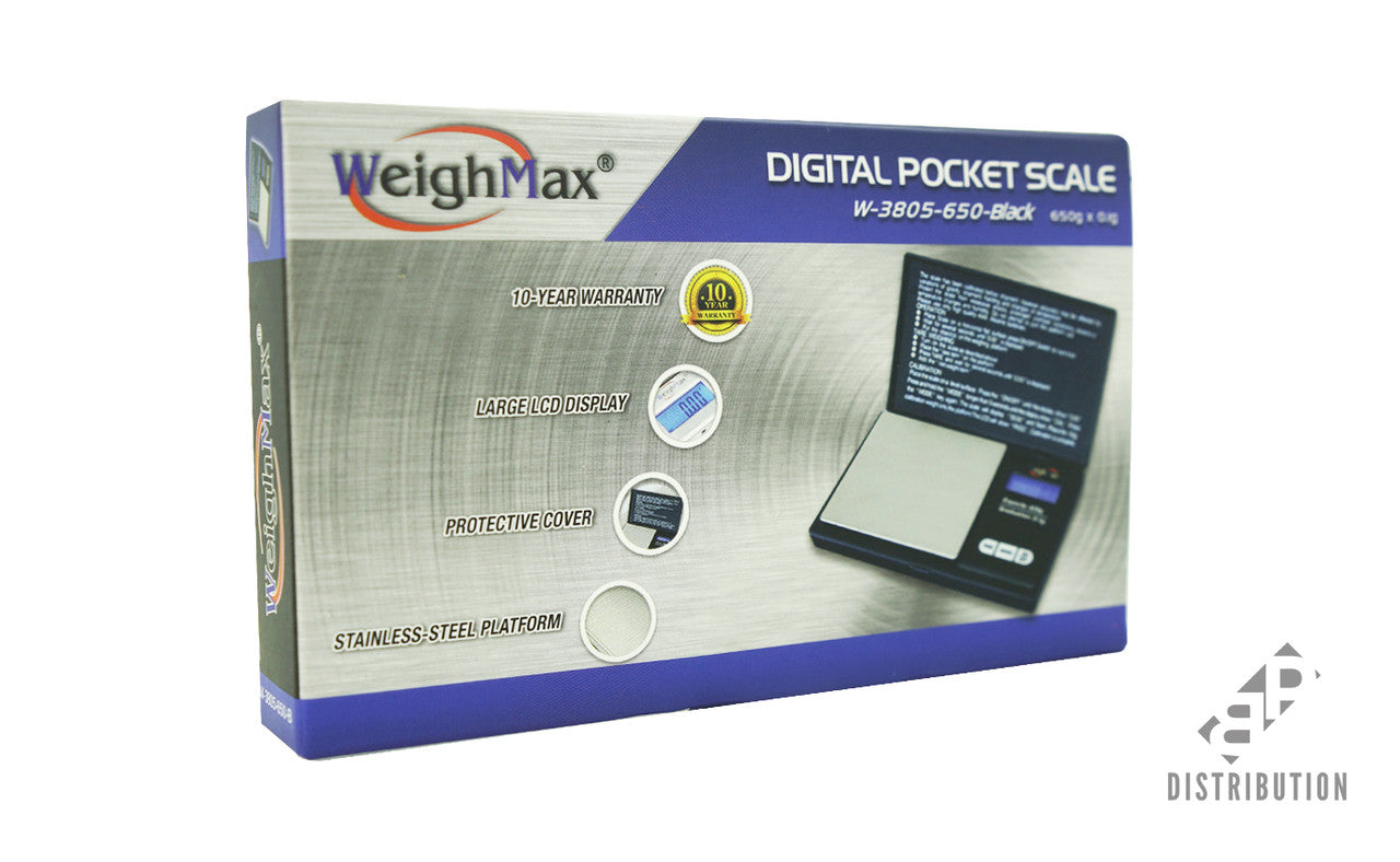WeighMax Digital Pocket Scale 650g