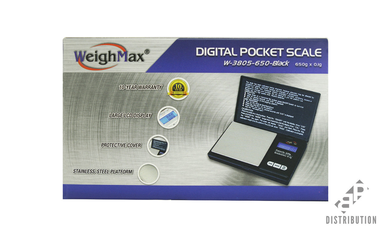 WeighMax Digital Pocket Scale 650g
